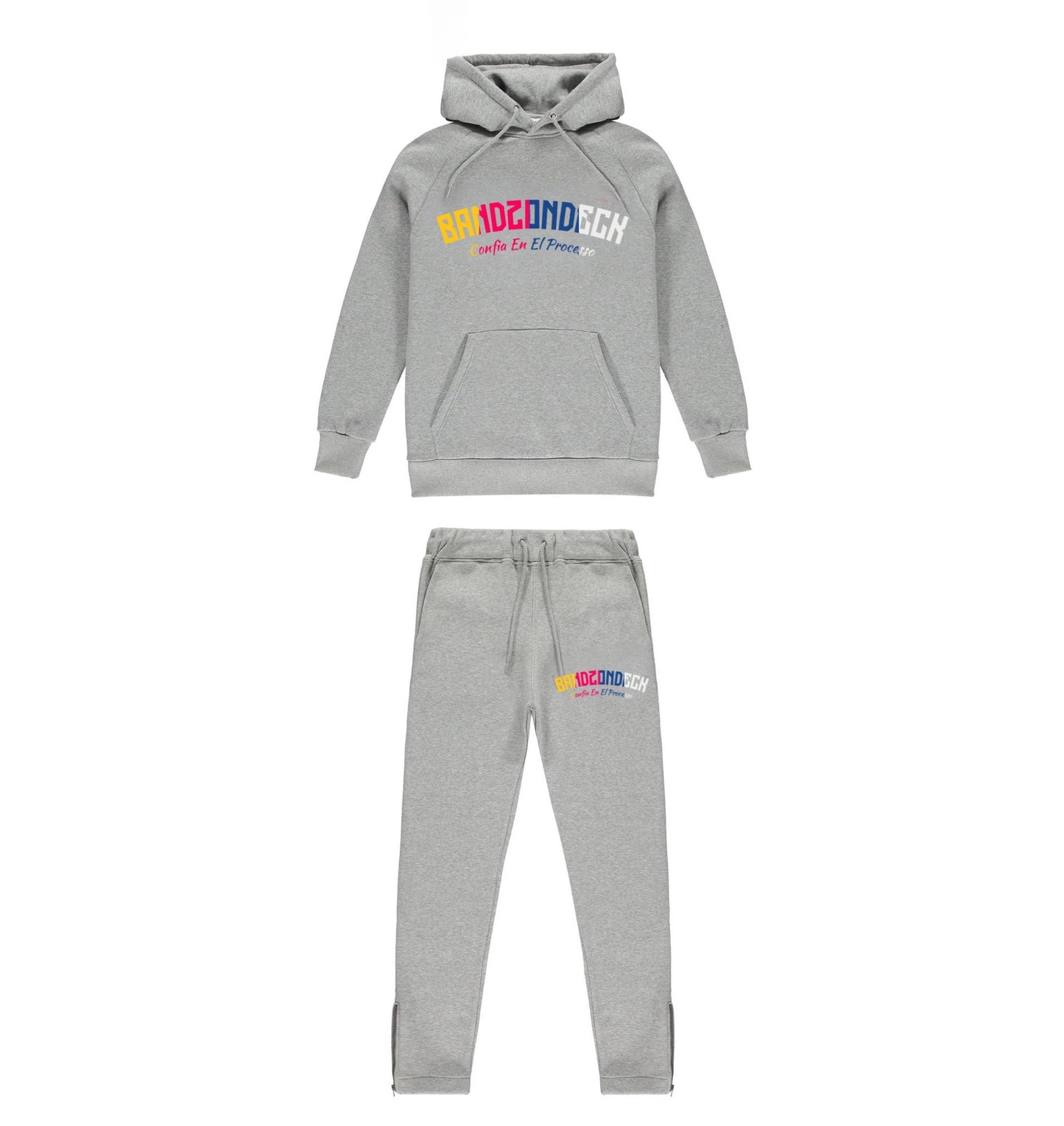 BandzOnDeck 1.0 Grey Candy Tracksuit