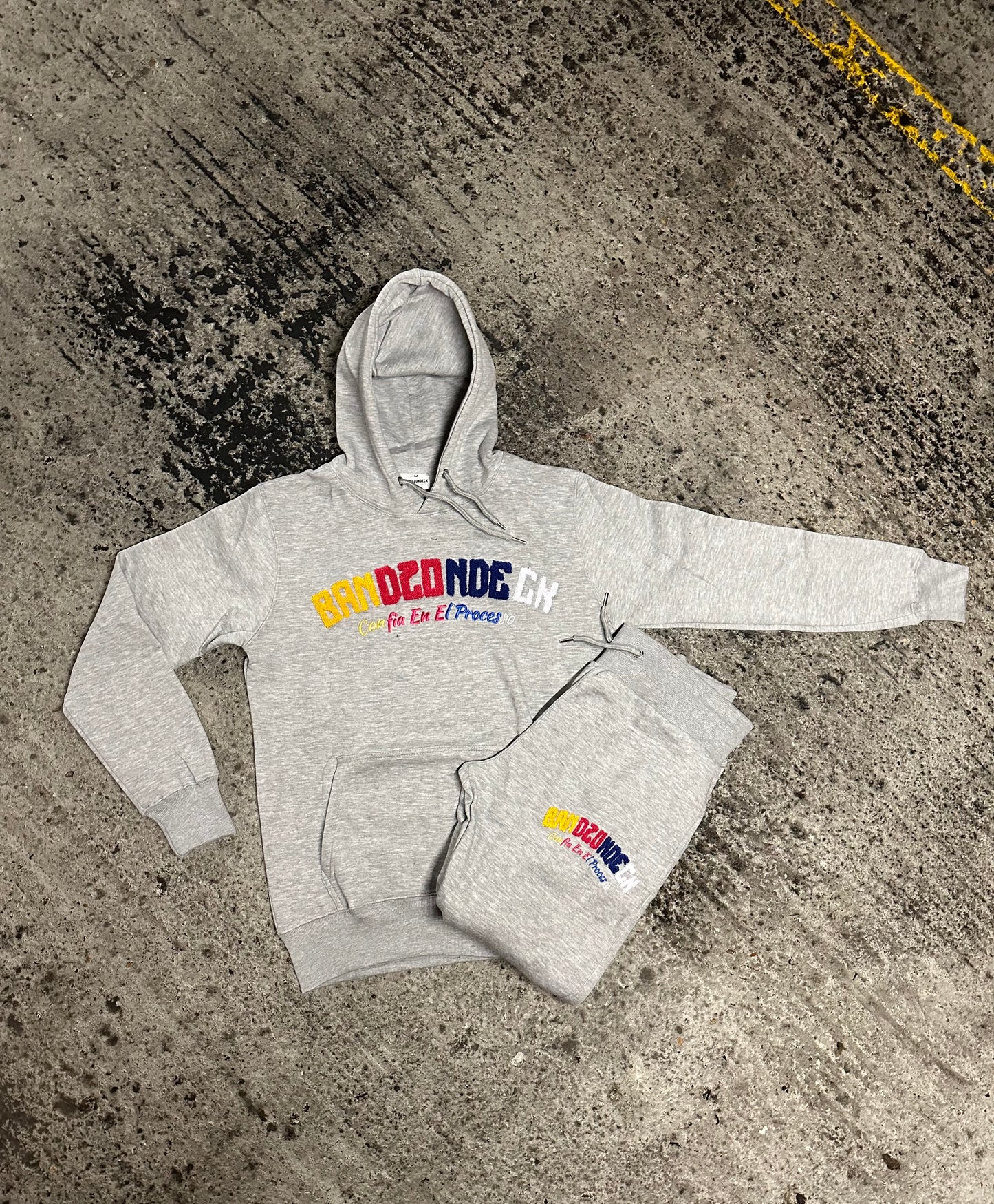 BandzOnDeck 1.0 Grey Candy Tracksuit