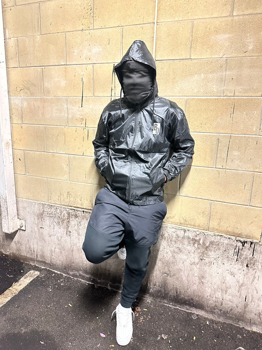 BANDZONDECK TIME WINDBREAKER BLACK