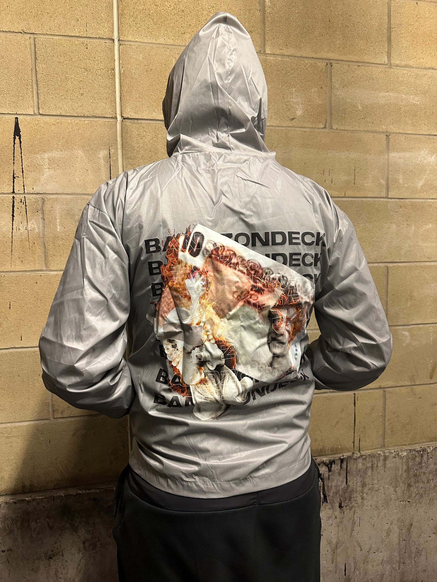 BD Grey Windbreaker