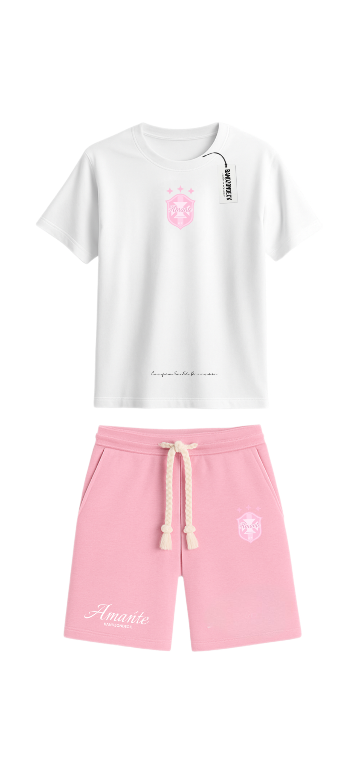 La Brazila Pink Shorts Set