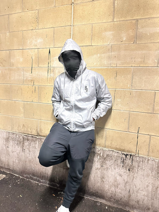 BD Grey Windbreaker
