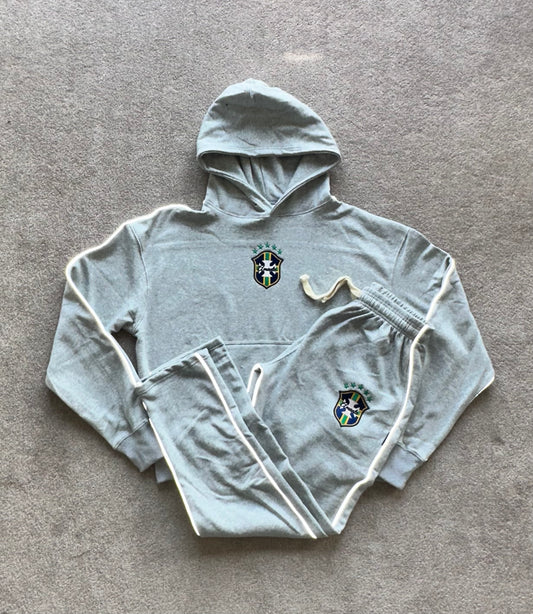 BOD La Bràzila Reflective Oversize Tracksuits Grey