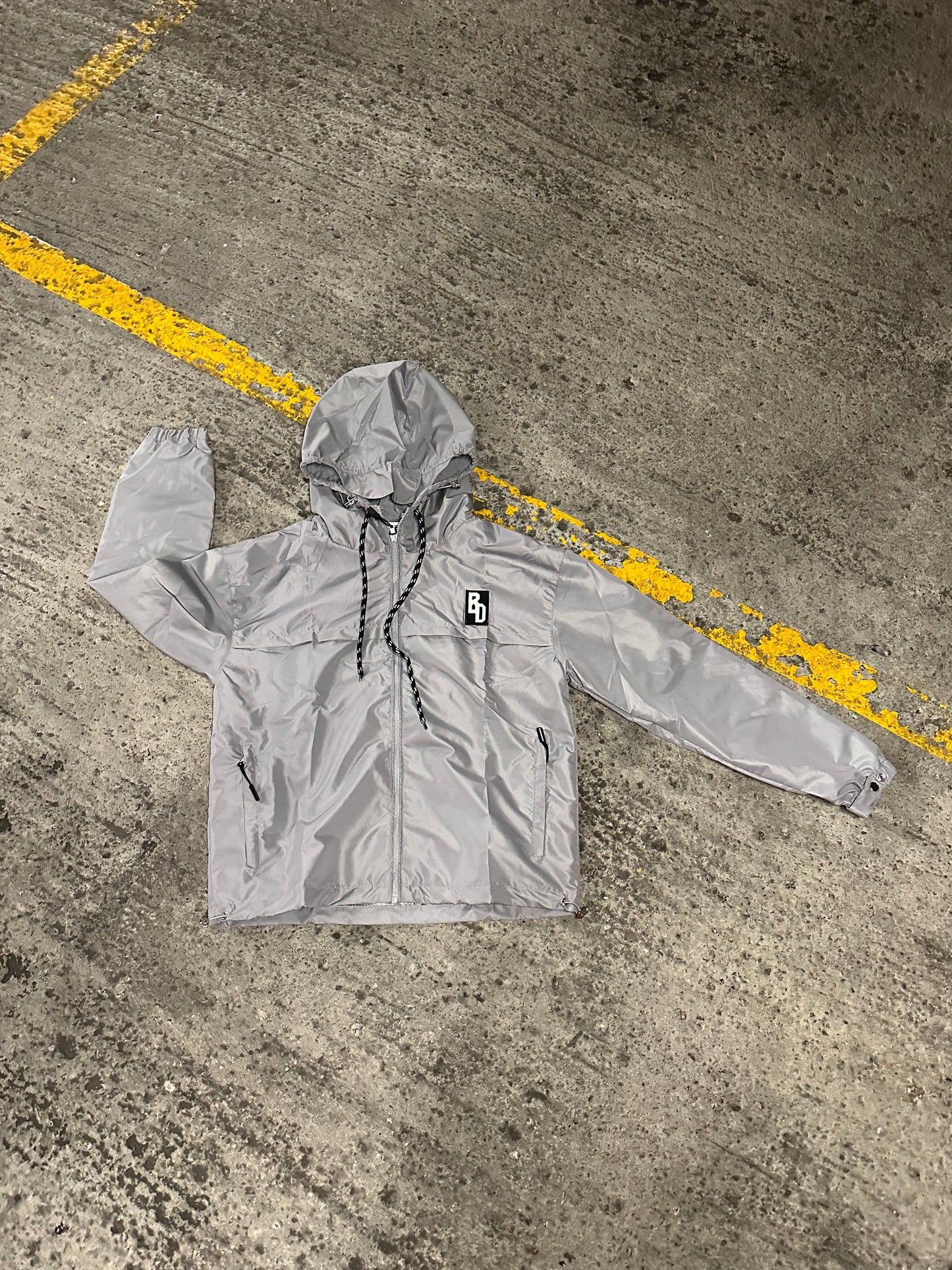 BANDZONDECK TIME WINDBREAKER GREY