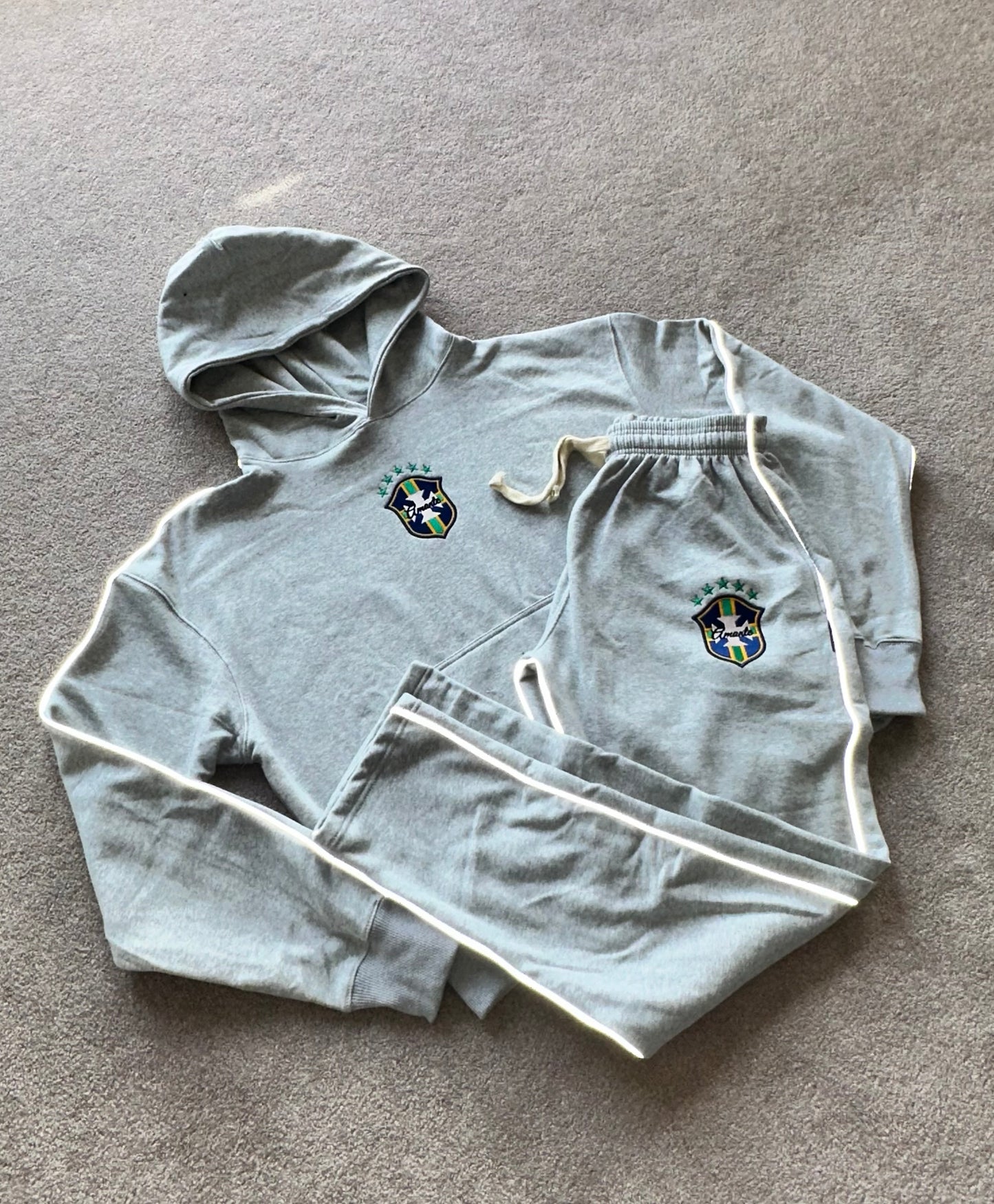 BOD La Bràzila Reflective Oversize Tracksuits Grey