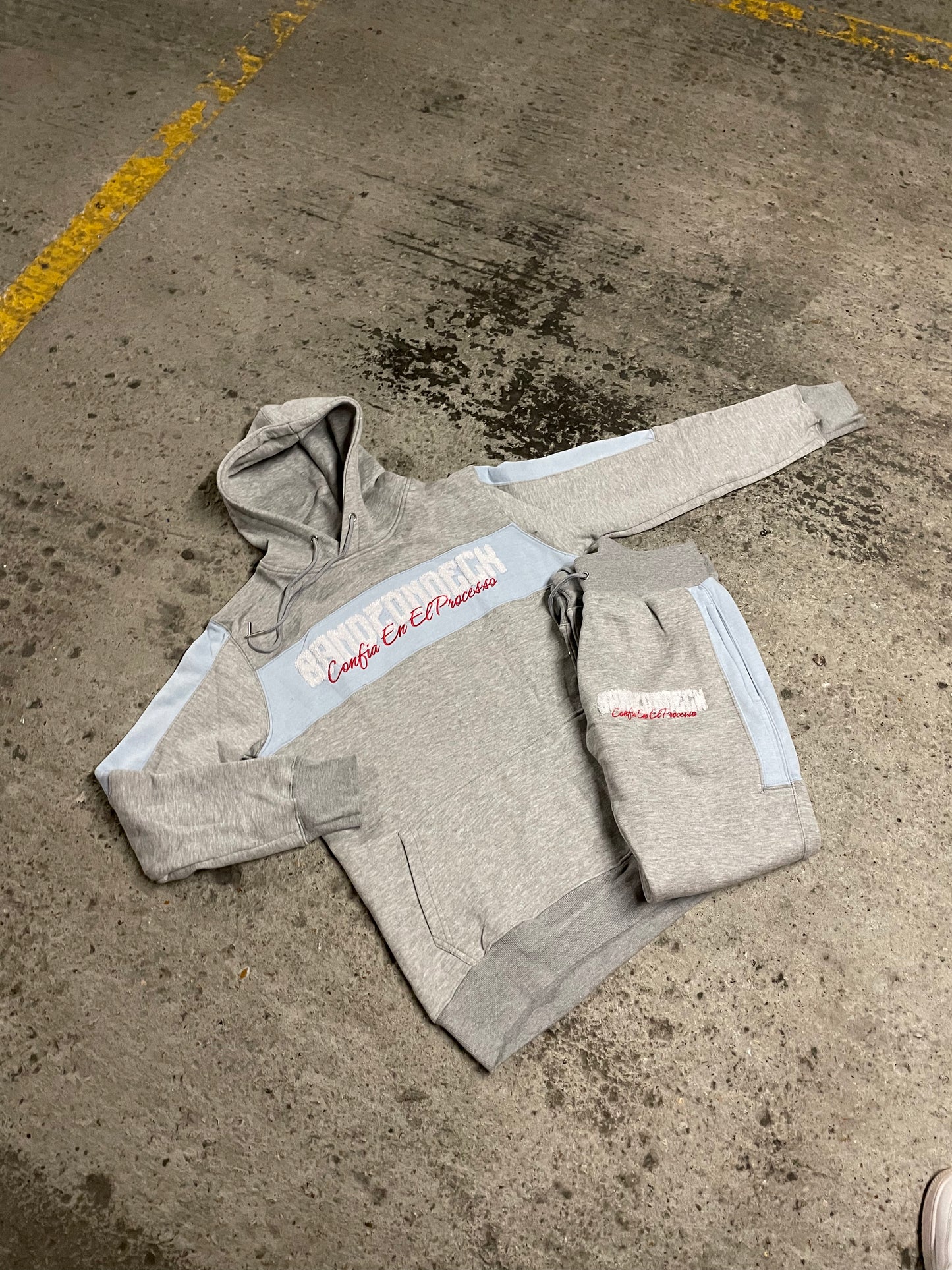 BANDZONDECK 3.0 Baby Blue & Grey Tracksuit