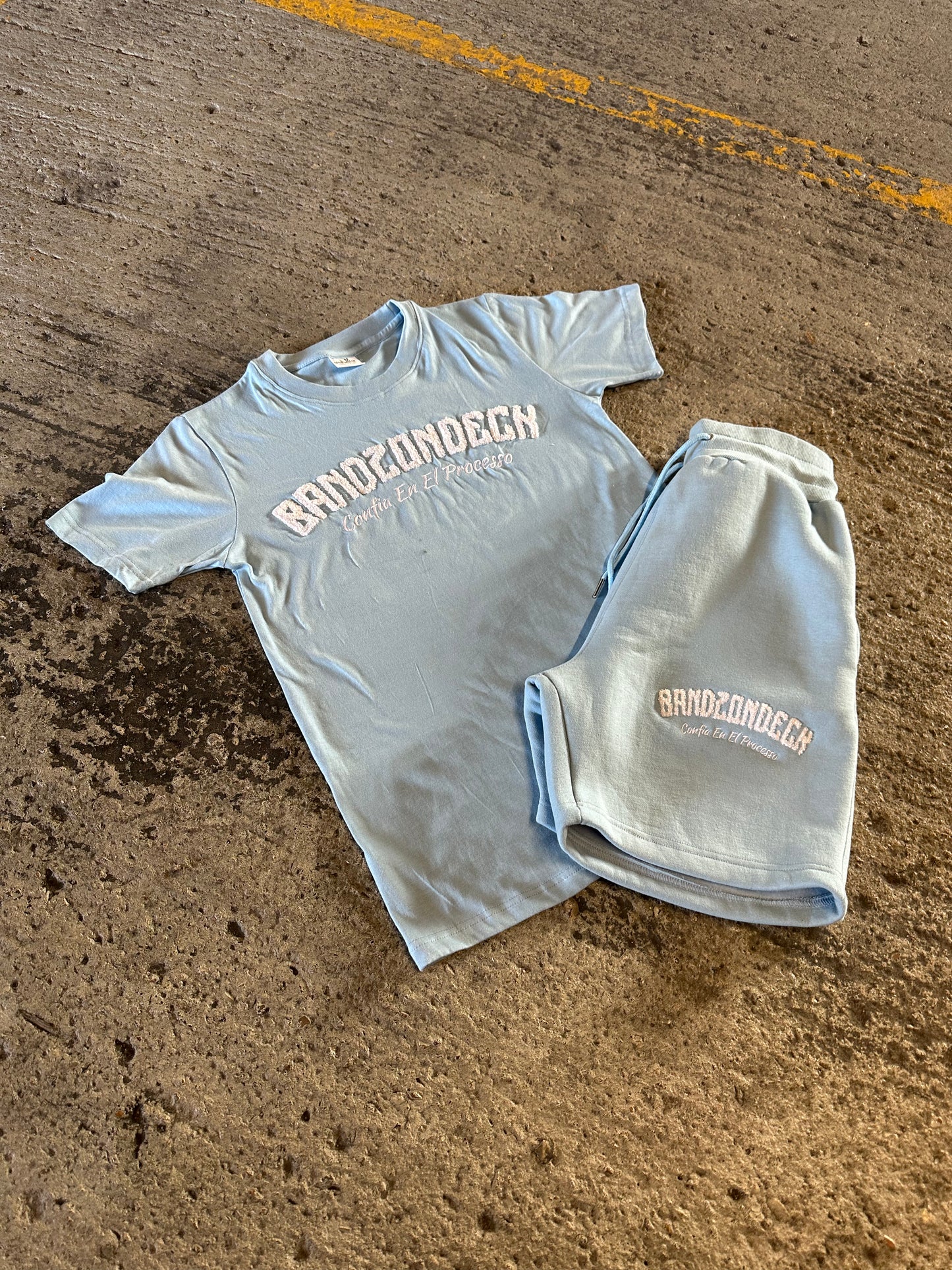 BOD Baby Blue Shorts Set