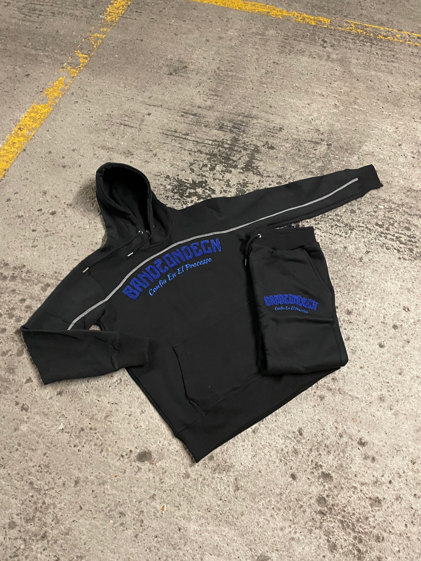 BANDZONDECK BLUE SPADEZ TRACKSUIT