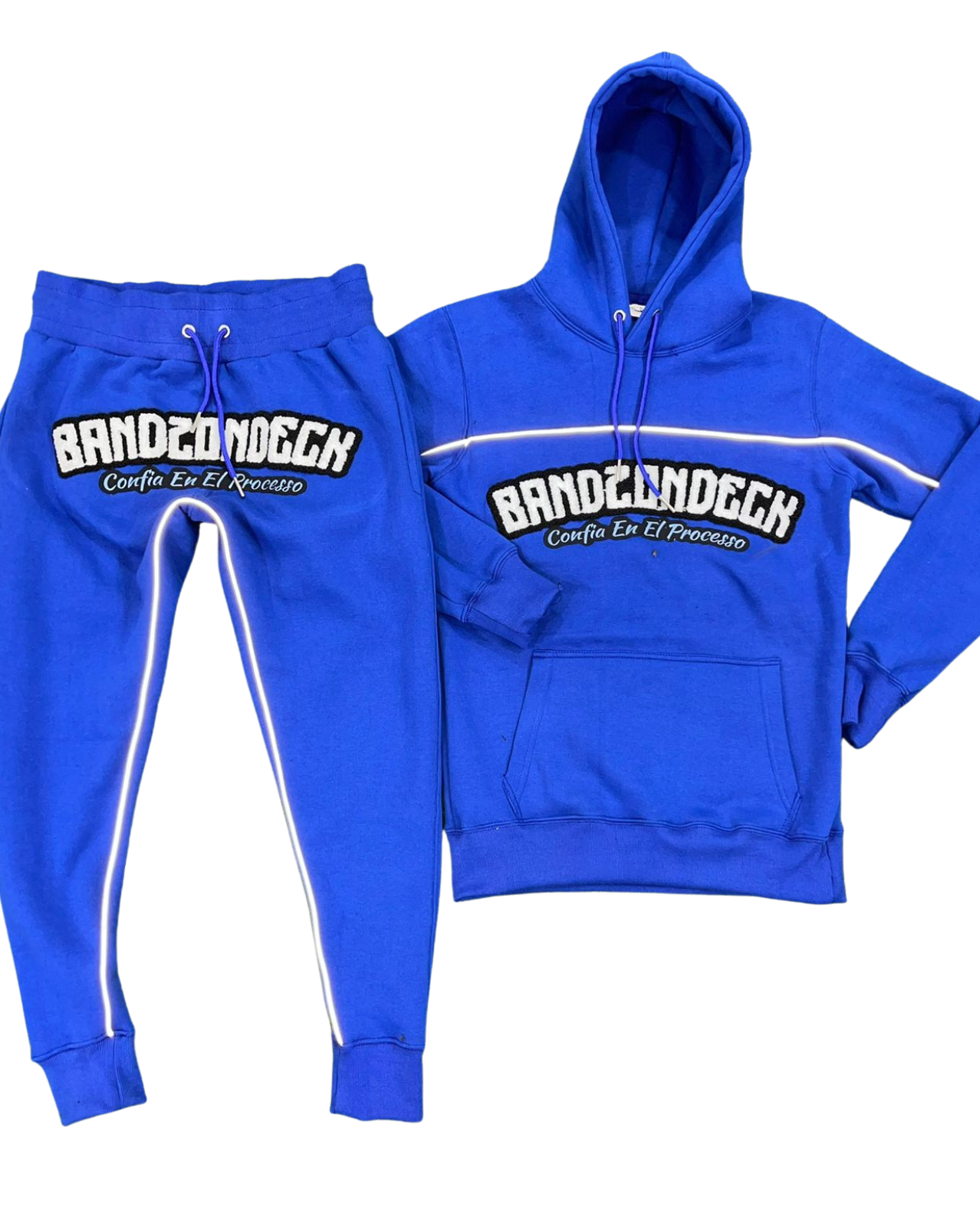 BANDZONDECK BLUE BLITZ TRACKSUIT bandzondeckclothing