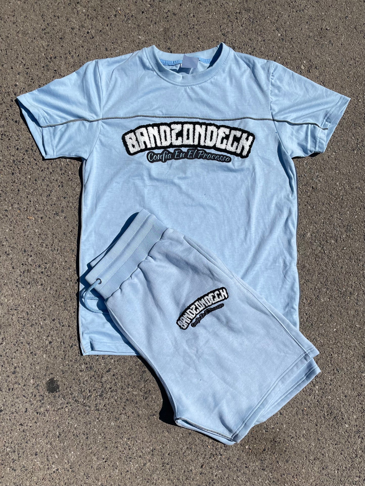 BANDZONDECK REFLECTIVE SHORT SET