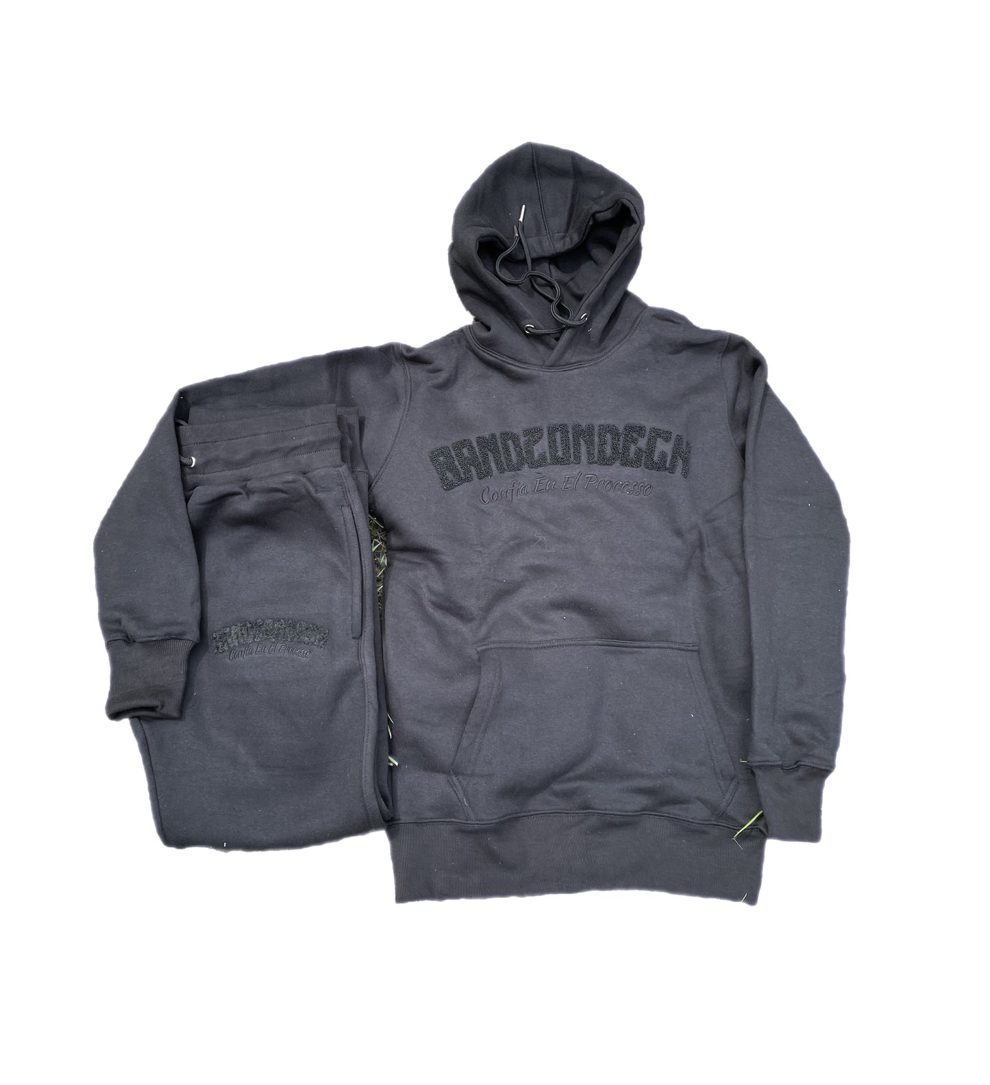 BandzOnDeck All Black Chenille Tracksuit