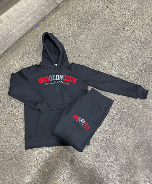 BandzOnDeck Utility Black Tracksuit