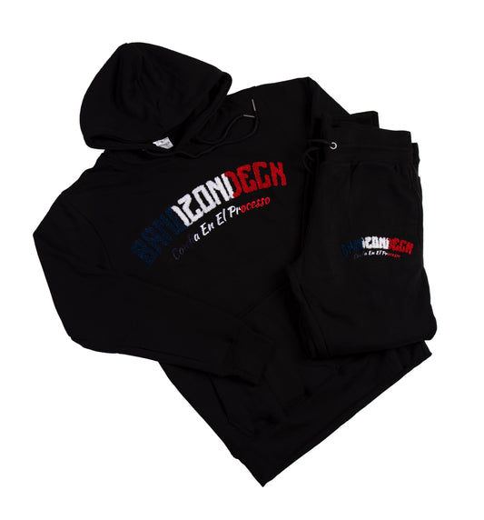 BANDZONDECK FRENCH BLACK TRACKSUIT