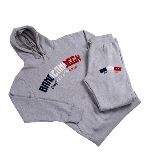 BANDZONDECK FRENCH GREY TRACKSUIT