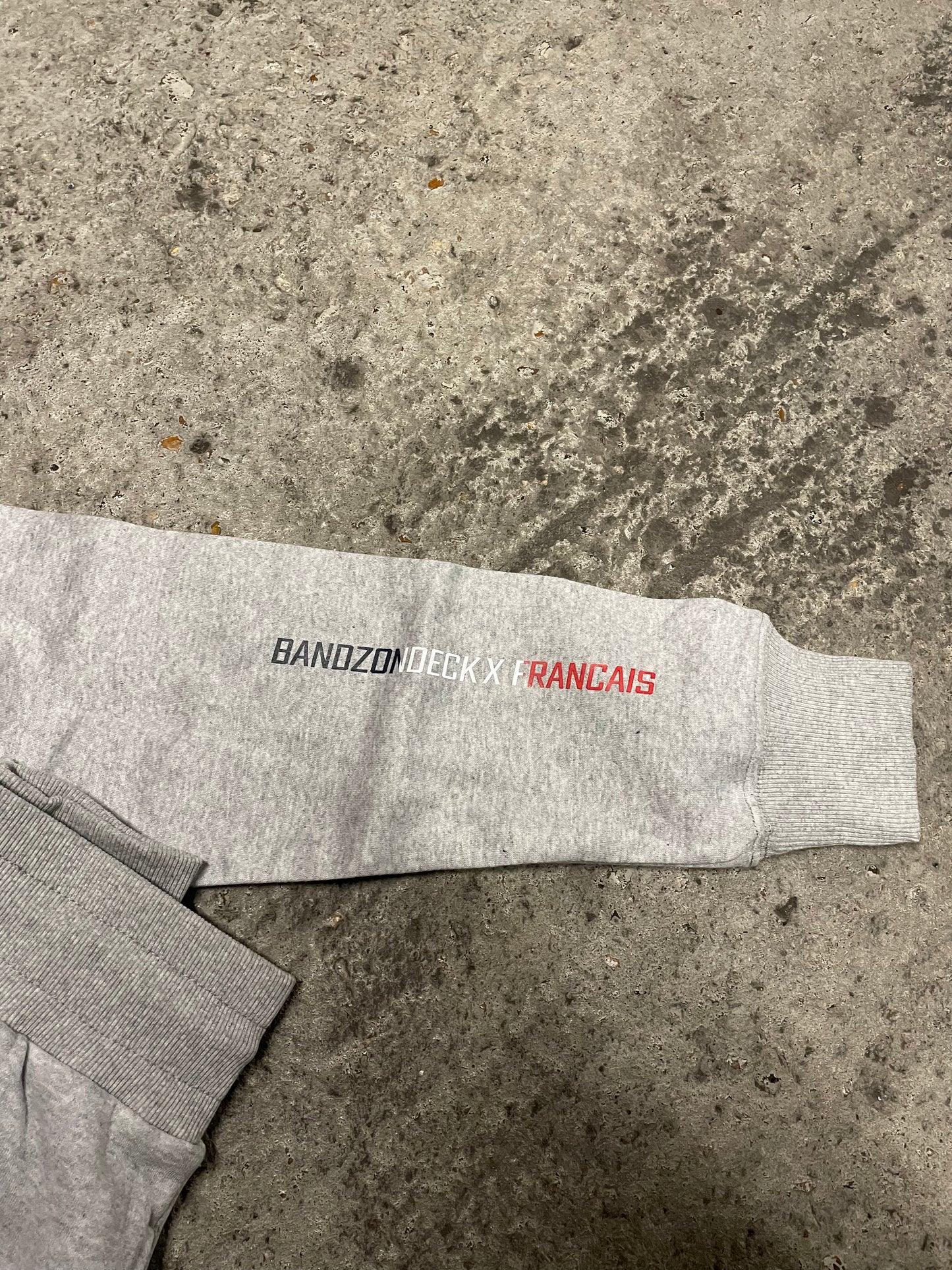 BANDZONDECK FRENCH GREY TRACKSUIT