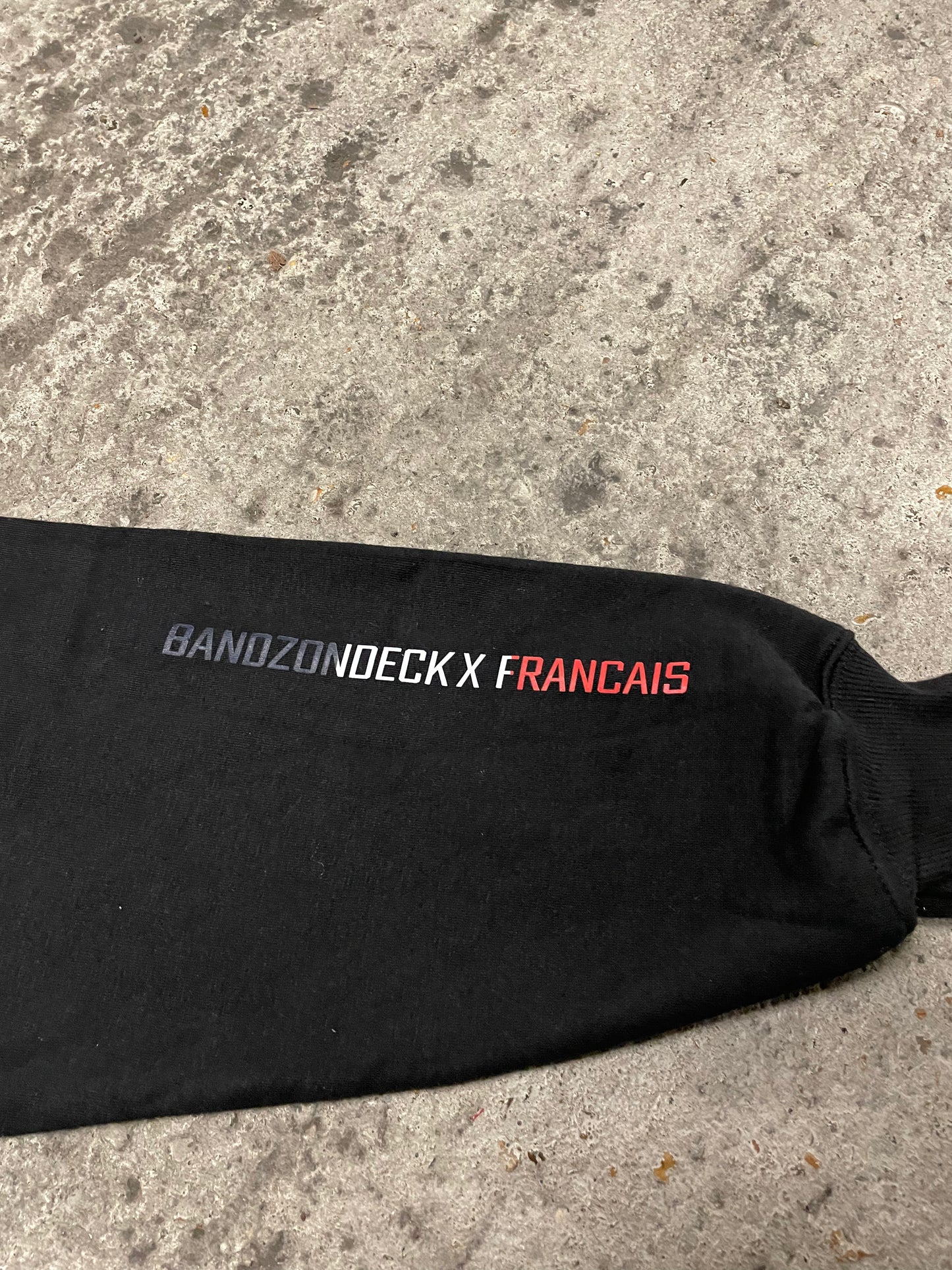 BANDZONDECK FRENCH BLACK TRACKSUIT
