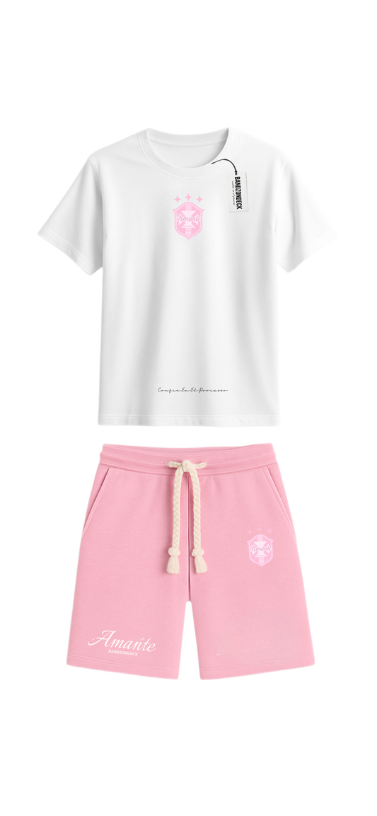 La Brazila Pink Shorts Set