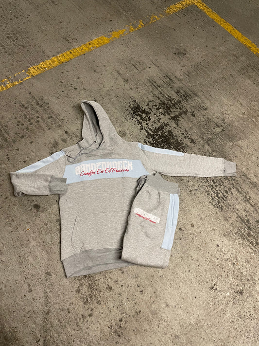 BANDZONDECK 3.0 Baby Blue & Grey Tracksuit