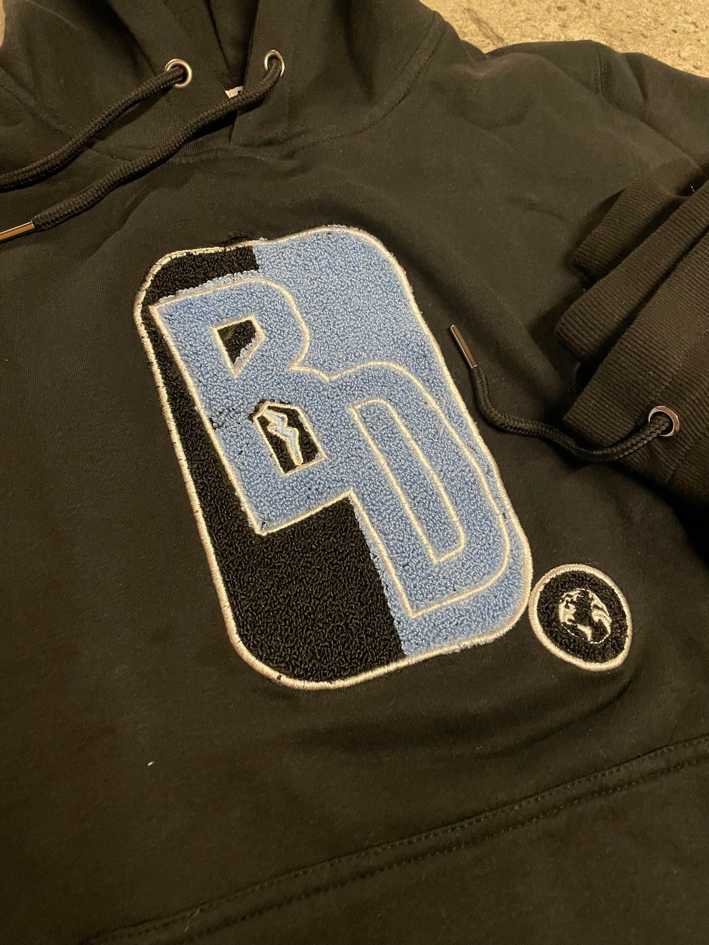 BD Black & Baby Blue Logo Tracksuit